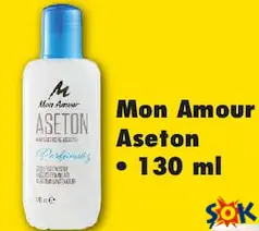 MON AMOUR ASETON 130 ML